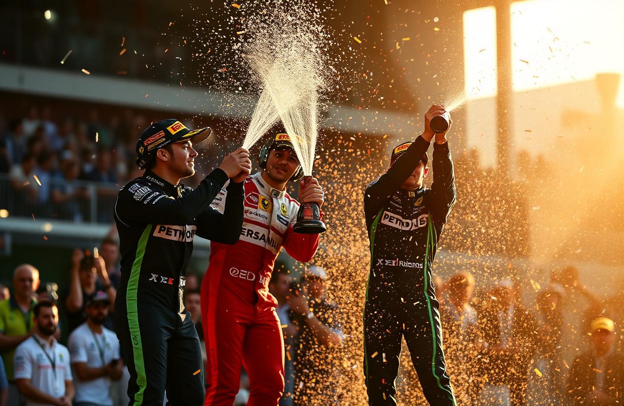 Podium · Cérémonie victoire